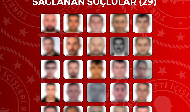 29'u kırmızı bültenle aranan 54 suçlunun iadesi sağlandı