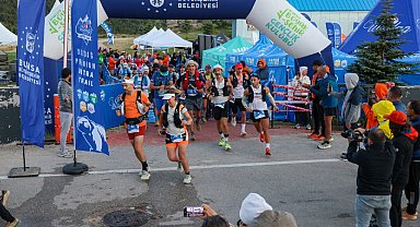 'Uludağ Ultra Trail' başladı: 23 ülkeden 2 bin 853 sporcu parkurda