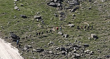 4 bin 135 rakımlı Cilo Sat Dağı'nda kayıp dağcı için arama çalışması başlatıldı