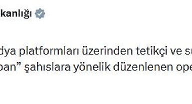 52 ilde suç örgütlerini öven paylaşımlara 216 gözaltı