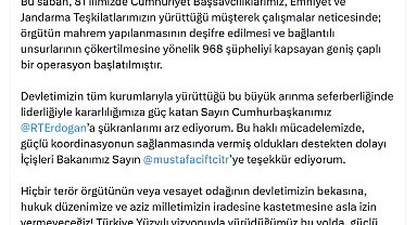 81 ilde FETÖ operasyonu; 968 şüpheli hakkında gözaltı kararı