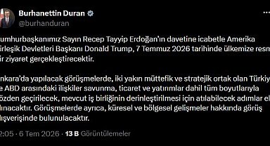 ABD Başkanı Trump, yarın Türkiye'ye geliyor