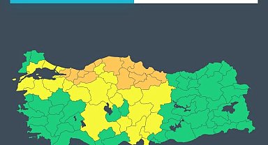 AFAD: Uyarı verilen illerde 18 bin 705 personel görevlendirildi