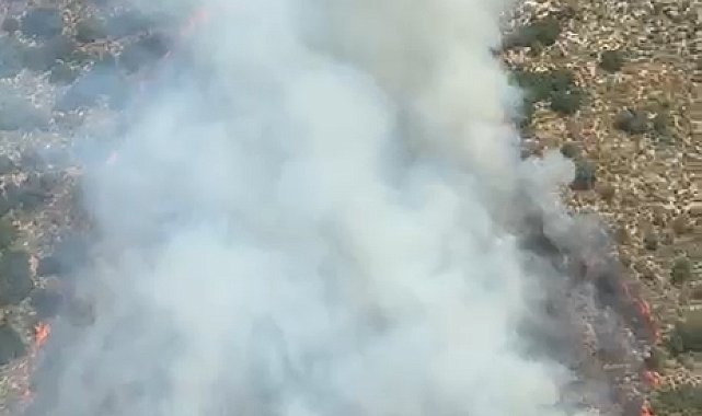 Antalya'da orman yangını