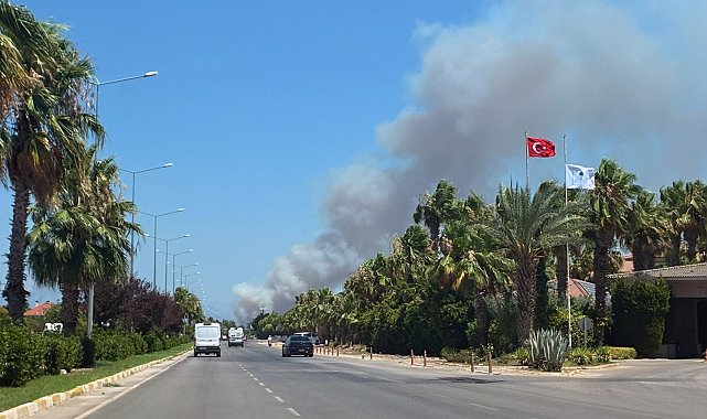 Antalya'da orman yangını