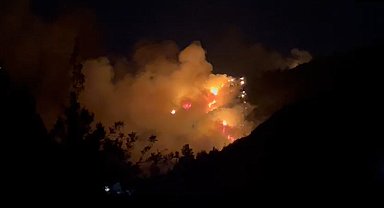 Antalya'da orman yangını