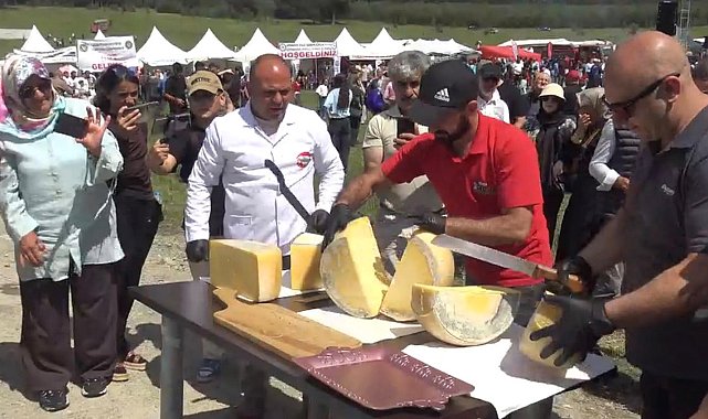 Ardahan'da 'Ulusal Kaşar ve Kültür Festivali'nin 25'incisi yapıldı