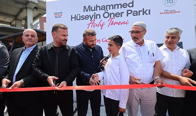 Arnavutköy'de zihinsel engelli Muhammet'in park hayali gerçek oldu