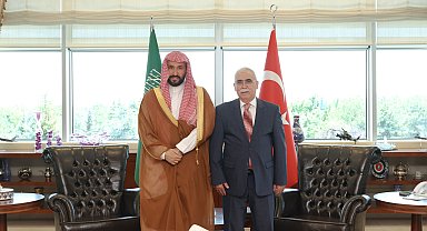 AYM Başkanı Özkaya, Suudi Arabistan Adalet Bakanı ile görüştü