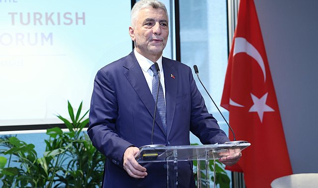 Bakan Bolat, Hollandalı mevkidaşı Sjoerdsma ile 'Türkiye-Hollanda İş Forumu'nun açılışını gerçekleştirdi