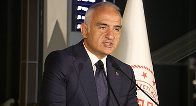 Bakan Ersoy: Çingene Kızı Mozaiği'nin 13'üncü panelinin getirilmesinin mutluluğunu yaşıyoruz