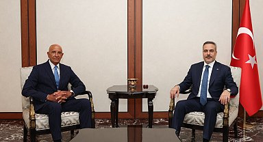 Bakan Fidan, ABD Büyükelçisi Barrack'ı kabul etti