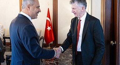 Bakan Fidan, Birleşik Krallık Ulusal Güvenlik Danışmanını kabul etti