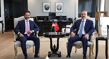 Bakan Fidan, IKBY Başbakan Yardımcısı Talabani ile görüştü