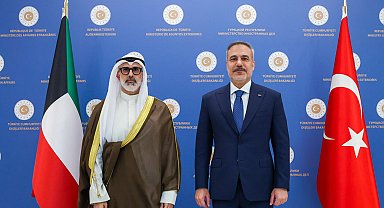 Bakan Fidan, Kuveytli mevkidaşı Al-Sabah ile bir araya geldi