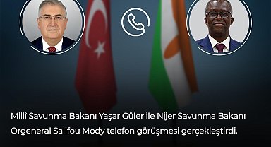 Bakan Güler, Nijerli mevkidaşı Mody ile görüştü