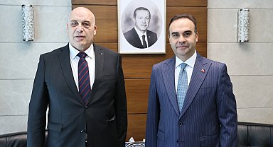 Bakan Kacır, 7 ülkenin büyükelçisini kabul etti