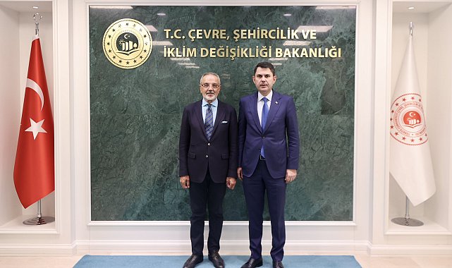 Bakan Kurum, DEM Parti Ağrı Milletvekili Sakık ile bir araya geldi