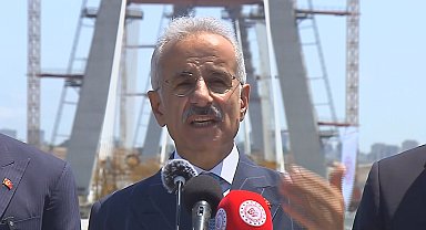 Bakan Uraloğlu: Bugün itibarıyla proje genelinde yüzde 80'in üzerinde fiziksel ilerleme sağladık