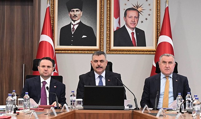 Bakanlar, 'Spor Güvenliği Değerlendirme' toplantısında bir araya geldi