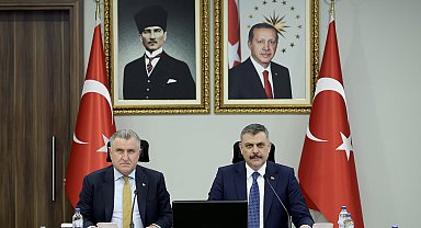 Bakanlar Çiftçi ile Bak, Spor Güvenliği Toplantısı'nı gerçekleştirdi