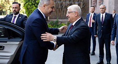 Bakanlar Fidan ve Güler bir araya geldi