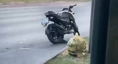 Bakırköy'de otomobilin çarptığı motosikletli öldü