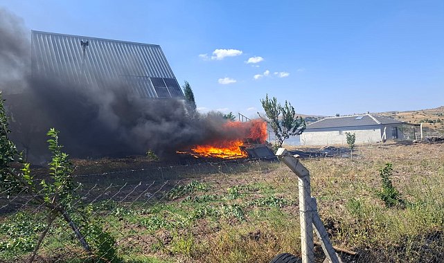 Balıkesir'deki arazi yangını kontrol altında