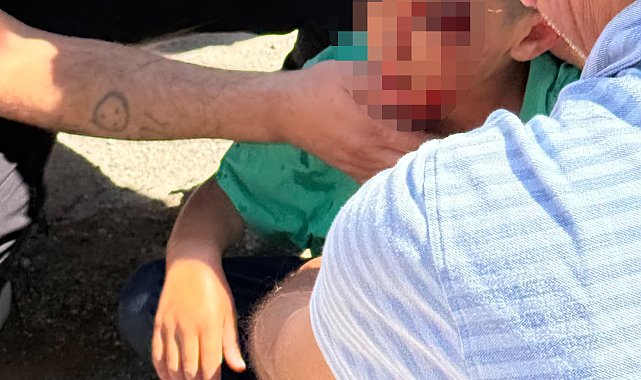 Belediye otobüsünün çarptığı 7 yaşındaki çocuk yaralandı
