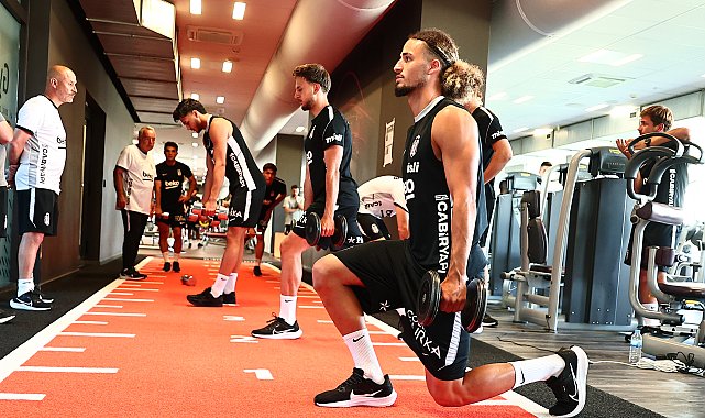 Beşiktaş, Bratislava'daki çalışmalarını salonda sürdürdü