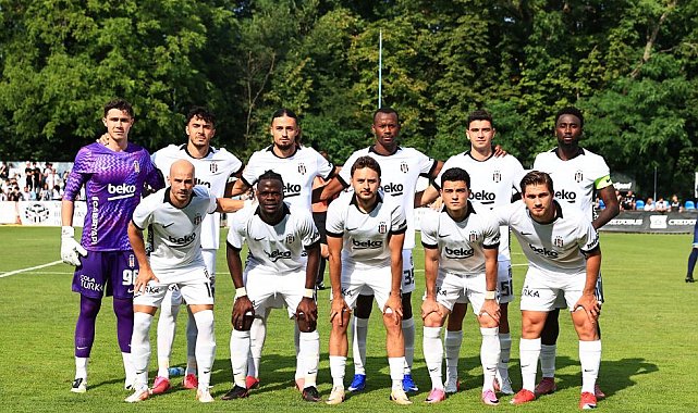 Beşiktaş ikinci hazırlık maçında berabere kaldı