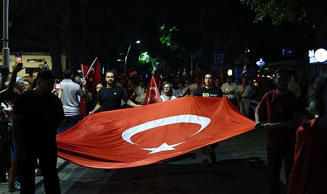 Bodrum'da '15 Temmuz' anma etkinliği
