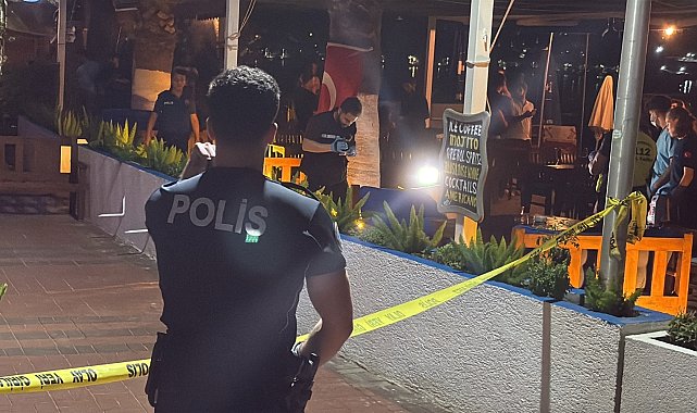 Bodrum'da restoranda silahlı saldırı: 1 ölü