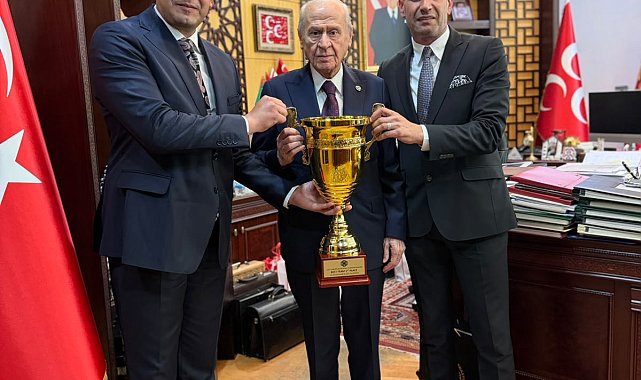 Boks Federasyonu'ndan Bahçeli'ye ziyaret