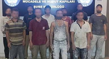 Bursa'da kaçak çalıştırılan 10 yabancı uyruklu yakalandı: 1 gözaltı