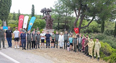 Çanakkale'de orman yangınında şehit olan bölge müdürü törenle anıldı