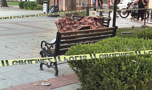 Çorlu'da parkta ölü bulundu