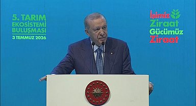 Cumhurbaşkanı Erdoğan 5'inci Tarım Ekosistemi Buluşması'nda konuştu -3 Görüntü eklendi