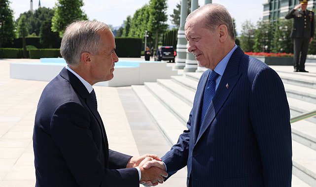 Cumhurbaşkanı Erdoğan, Kanada Başbakanı Carney'i kabul etti