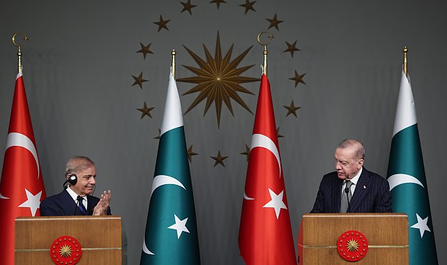 Cumhurbaşkanı Erdoğan ve Pakistan Başbakanı Şerif ortak basın toplantısında konuştu Görüntü eklendi