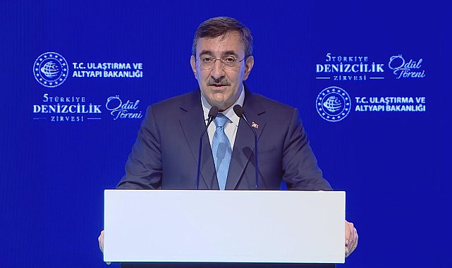 Cumhurbaşkanı Yardımcısı Yılmaz: Deniz ulaşımı küresel ekonominin can damarı