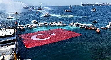 Denizcilik ve Kabotaj Bayramı'nın 100'üncü yıl dönümü İstanbul'da kutlandı