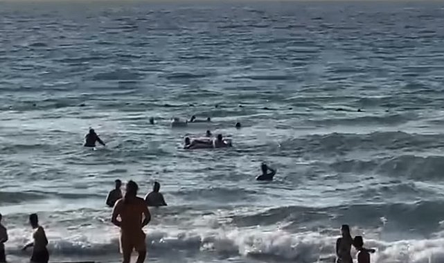 Denizde boğulma tehlikesi geçiren çocuk kurtarıldı