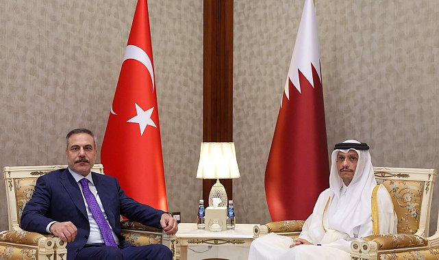 Dışişleri Bakanı Fidan, Katarlı mevkidaşı ile bir araya geldi