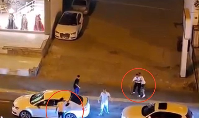 Diyarbakır'da yumruklu ve sopalı kavga kamerada
