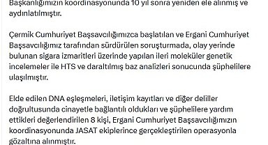 Diyarbakır'daki cinayet 10 yıl sonra aydınlatıldı; 8 gözaltı