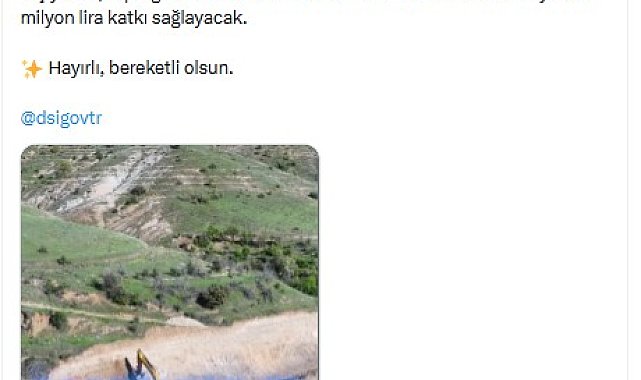 Elazığ Keban Altıyaka Barajı'nda çalışmalar başladı