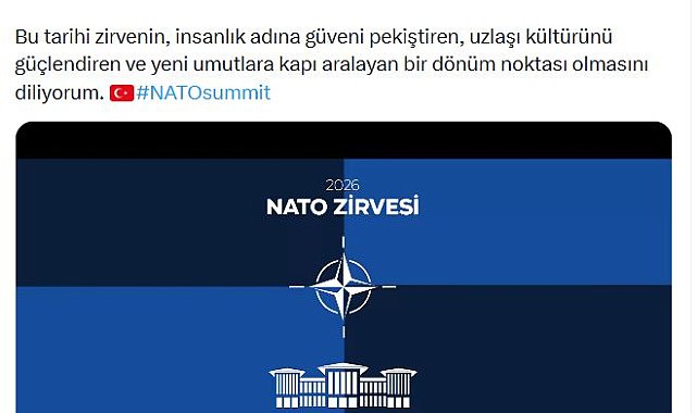 Emine Erdoğan'dan 'NATO Zirvesi'ne ilişkin paylaşım