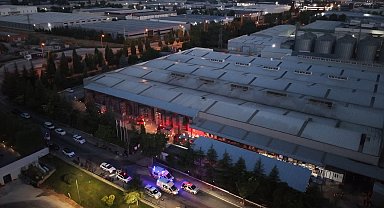 Eskişehir'de plastik fabrikasında yangın