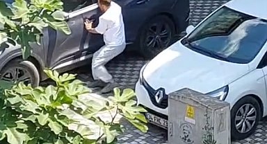 Evinin önüne araç park eden sürücüyle tartışıp bıçakla saldırdı